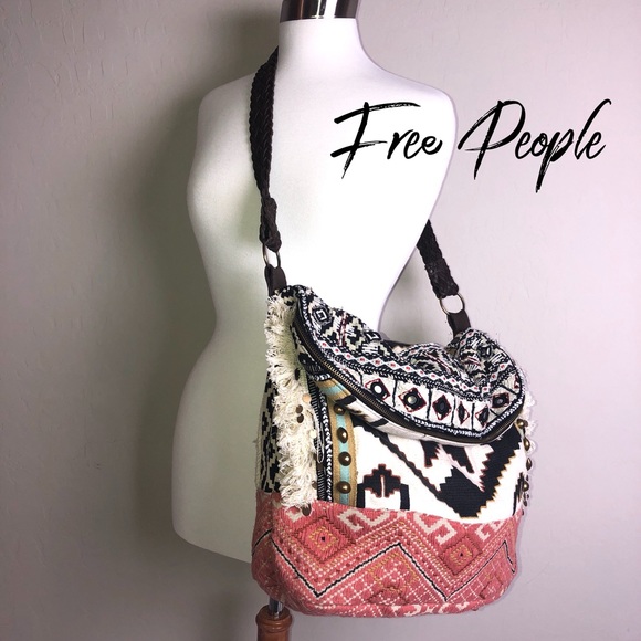 Free People Handbags - Free People BoHo Crossbody travel bag